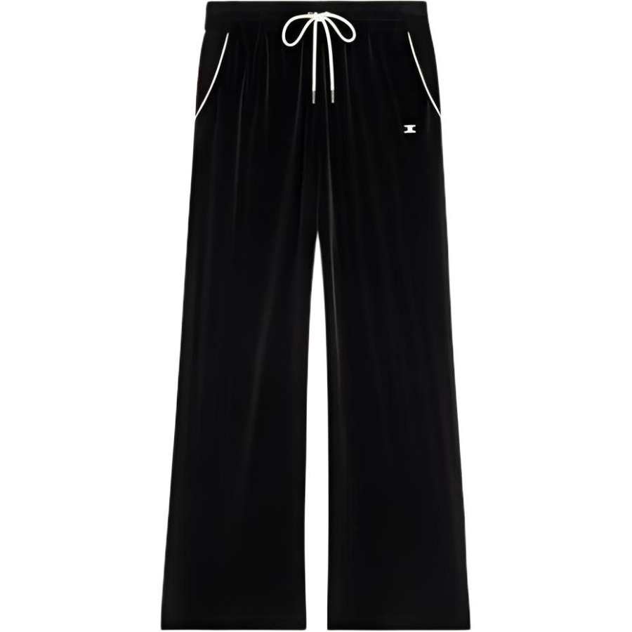 CELINE CELINE SS22 Knitted Sweatpants Women's Black