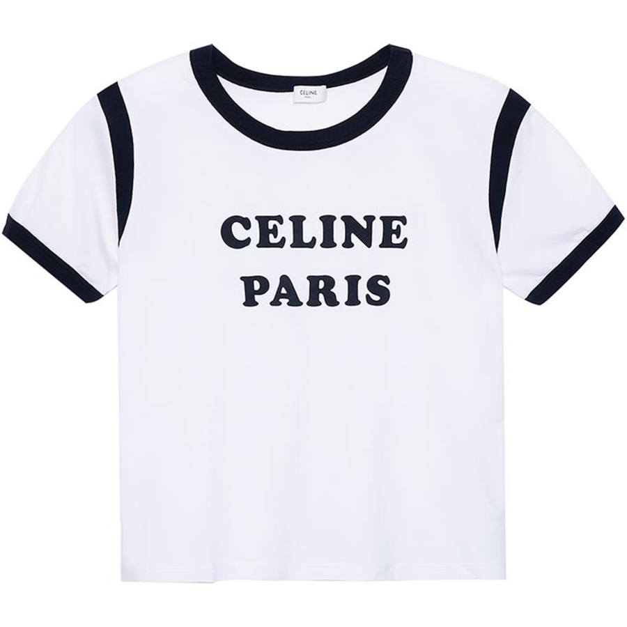 CELINE Celine 2010s logo-print T-shirt