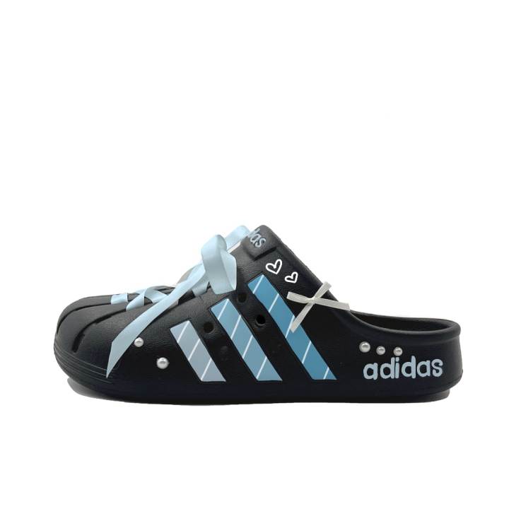 Adidas Adidas ADILETTE CLOGS Closed Toe Slippers Unisex Black