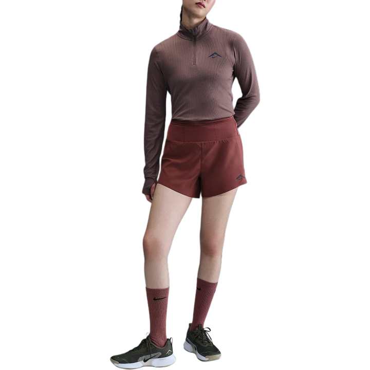Nike Nike Dri Fit Sports Shorts Women's Dark Red 218