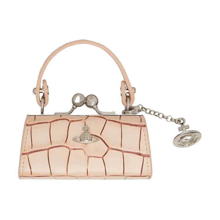 Vivienne Westwood Calfskin Coin Purse Women's Pink