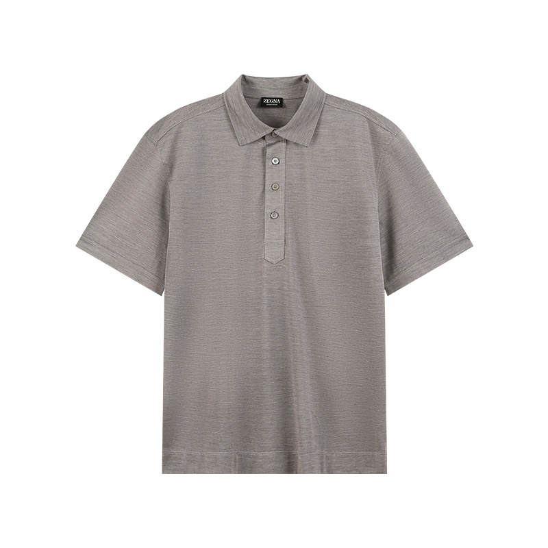 Ermenegildo Zegna short-sleeve polo shirt