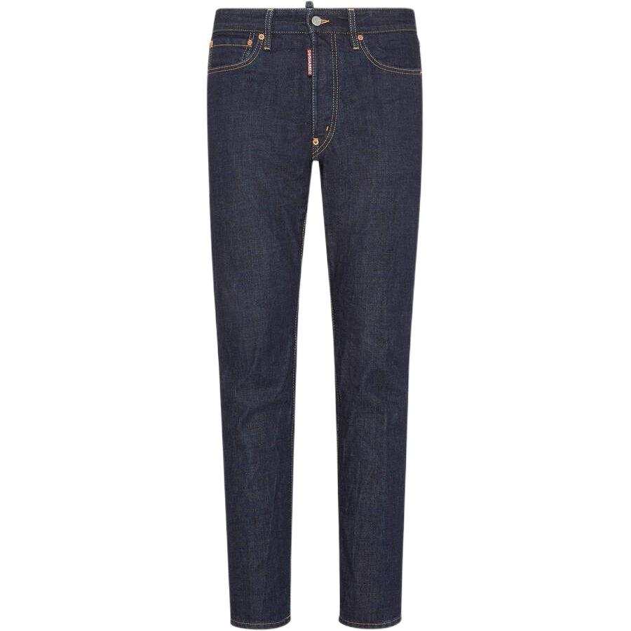 DSQUARED 2 Dsquared2 Logo Patch Slim Fit Jeans