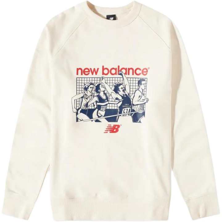 New Balance New Balance Sweatshirt Men's White