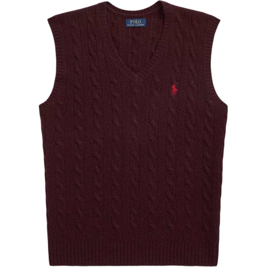 Polo Ralph Lauren cable-knit sleeveless sweater
