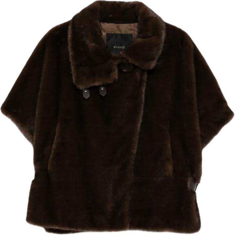 PINKO FW25 Velvet feel Coat Women's