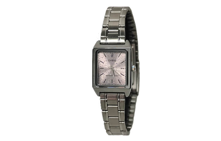 CASIO CASIO Custom Collection Quartz Movement Stainless Steel Strap Watch Women's Watch Pink Watch Dial
