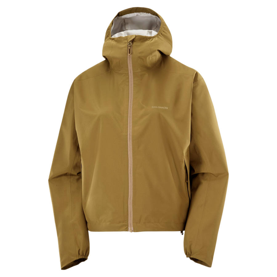 SALOMON Jackets Women's Light Green Hooded Non Detachable Moderate Other