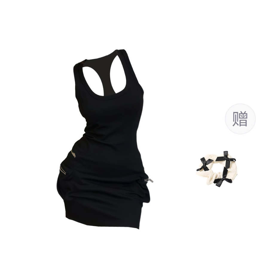 CPAURA Sleeveless Dress Women's