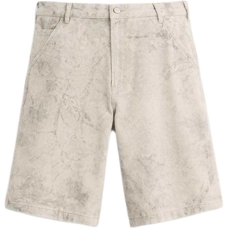 ZARA Casual Shorts Men's Light Gray Moderate