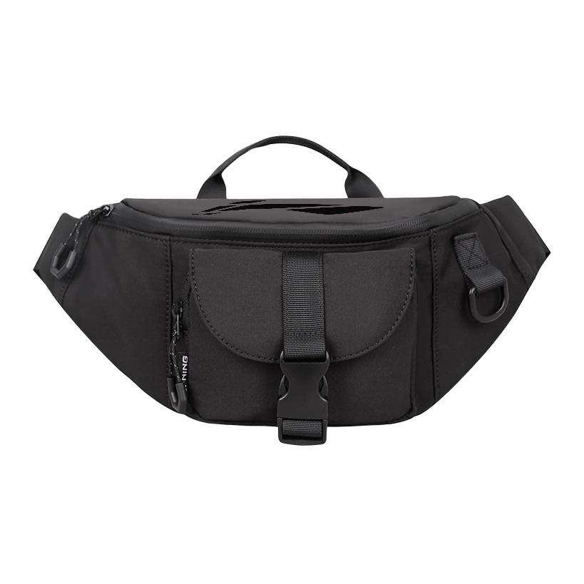 Li-Ning Li Ning Polyester Fanny Pack Unisex Black