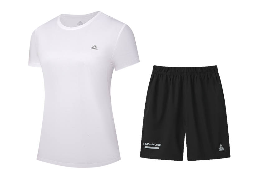 PEAK Fitness Sets Women's Crew Neck Moderate