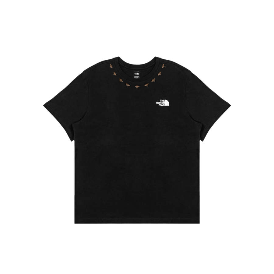 THE NORTH FACE T Shirts Men's Black Crew Neck Straight Fit