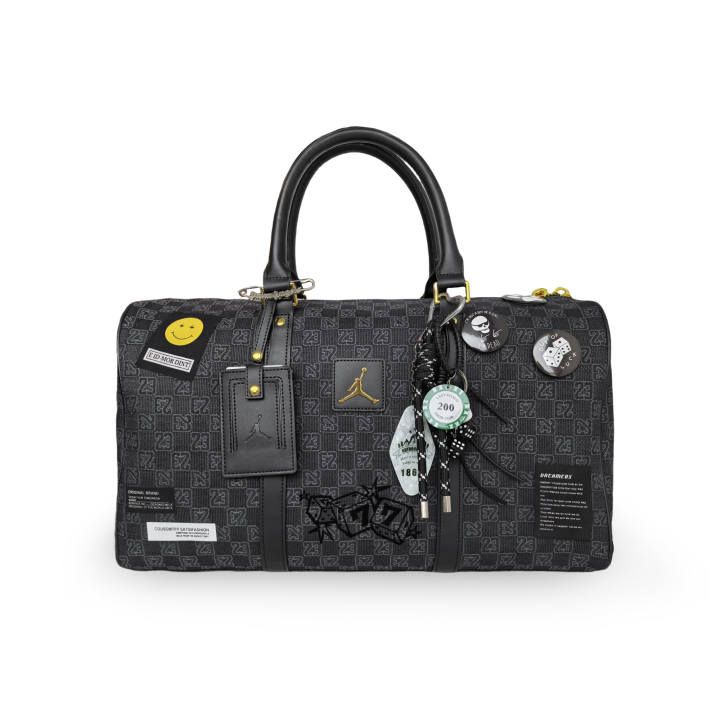 Jordan Jordan Polyester Handbag Regular Unisex Black