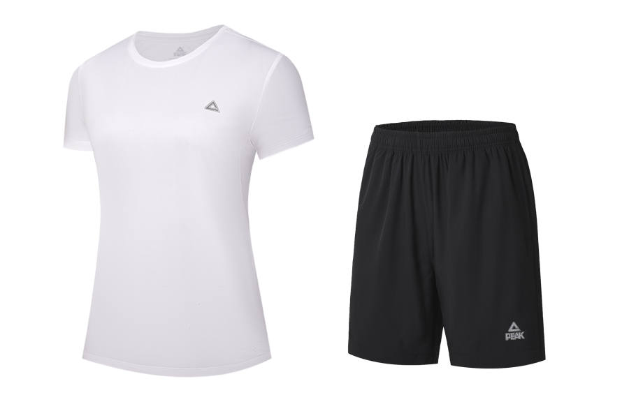 PEAK Fitness Sets Women's Crew Neck Moderate