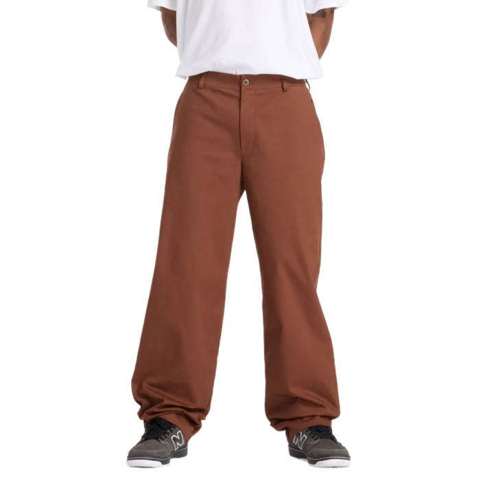 New Balance New Balance Casual Pants Men's Brown Moderate Straight Fit Pants