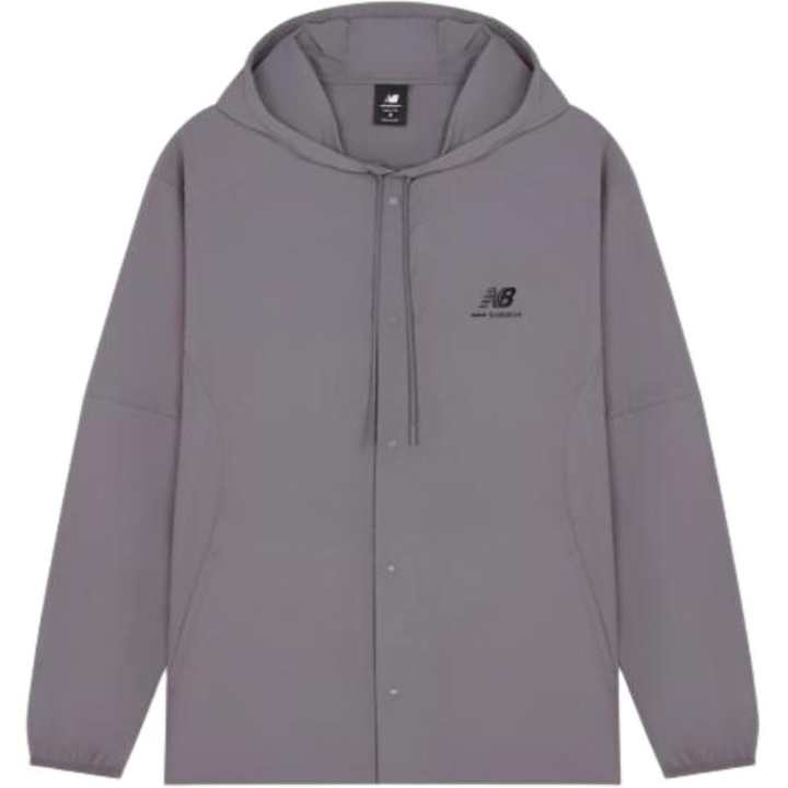 New Balance New Balance Jackets Men's Gray Hooded Moderate Other