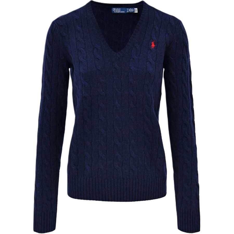 Polo Ralph Lauren Sweater Slim Fit Women's Marine Blue