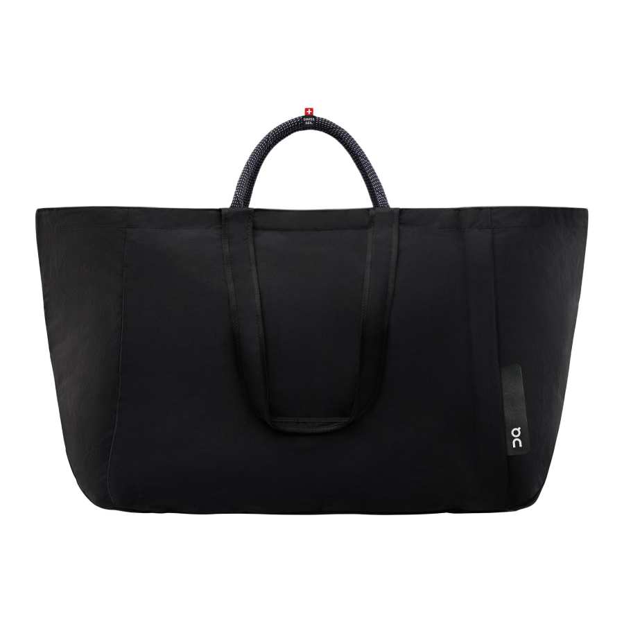 On On Pu Handbag Regular Unisex Black