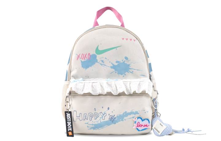 Nike Nike Fabric Starlight Ocean Backpack Regular Women's White Blue