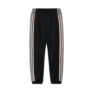 GUCCI Knitted Sweatpants Men's Black