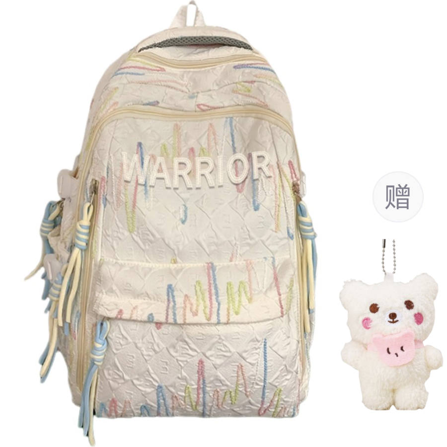 WARRIOR Warrior Nylon Backpack Women's White