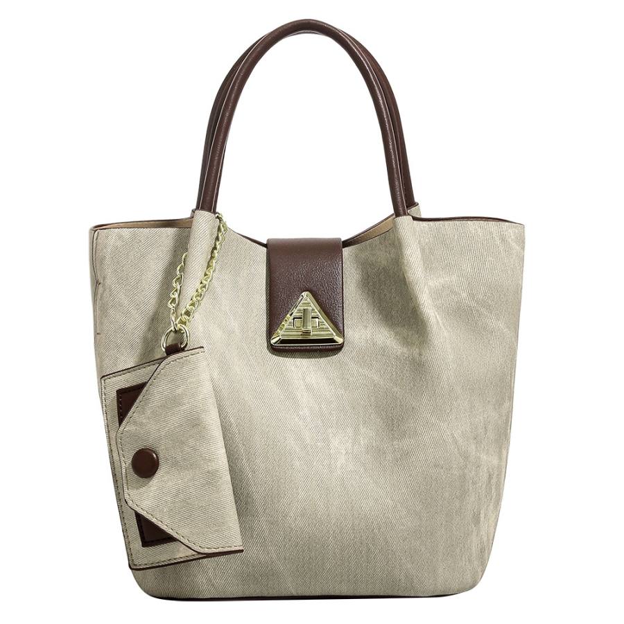 PAYOT Microfiber Synthetic Leather Tote Shoulder Bag, Crossbody Bag, Handbag Women's Gray Green