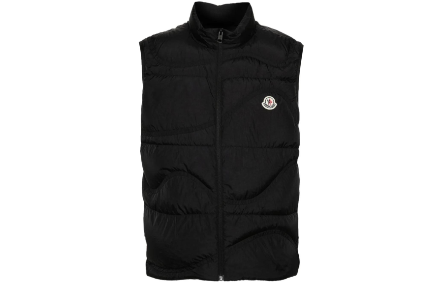 Moncler Moncler logo-patch padded gilet