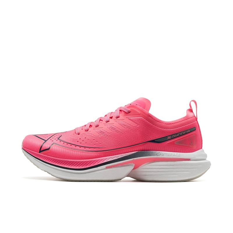 XTEP Integrated Molding 3 Low top Training Sprint Physical Fitness Test & Exam Running Shoes Men's Digital Pink