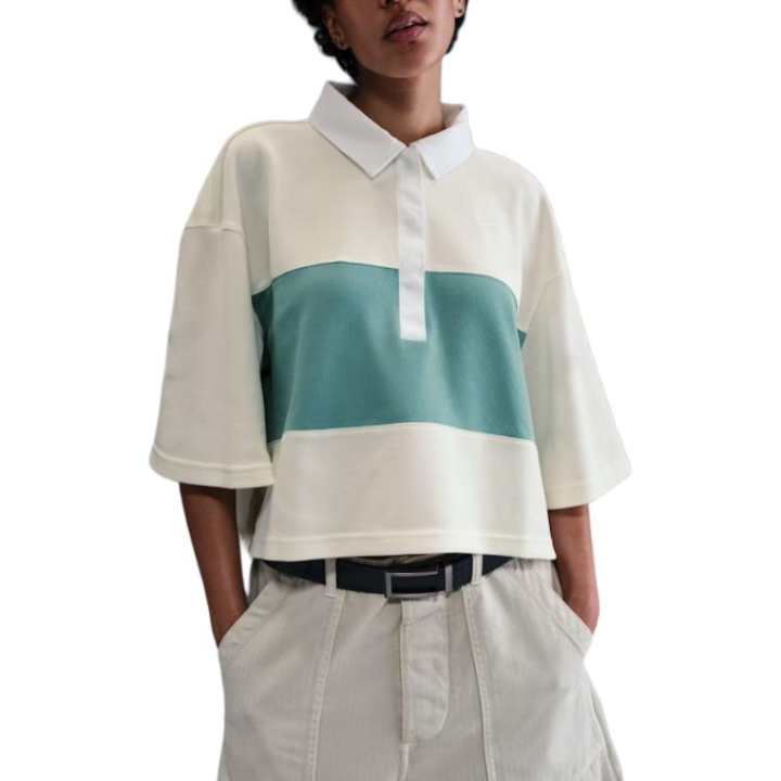 Nike Nike Clothing Polo Shirts Women's White Polo Collar Moderate