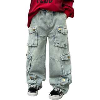 EASTERN CAMEL Kids Jeans Cooling