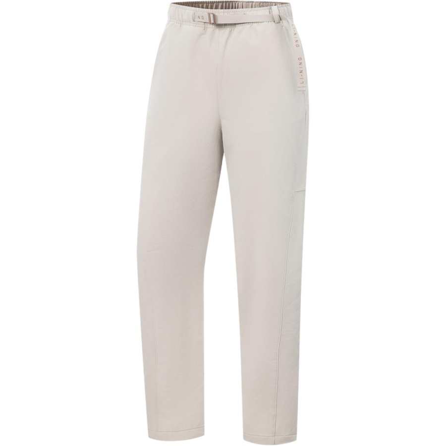 Li-Ning Li Ning Fitness Series Fleece Lined Thermal Versatile Fashion Comfortable Minimalist Style Sports Casual Pants Women's