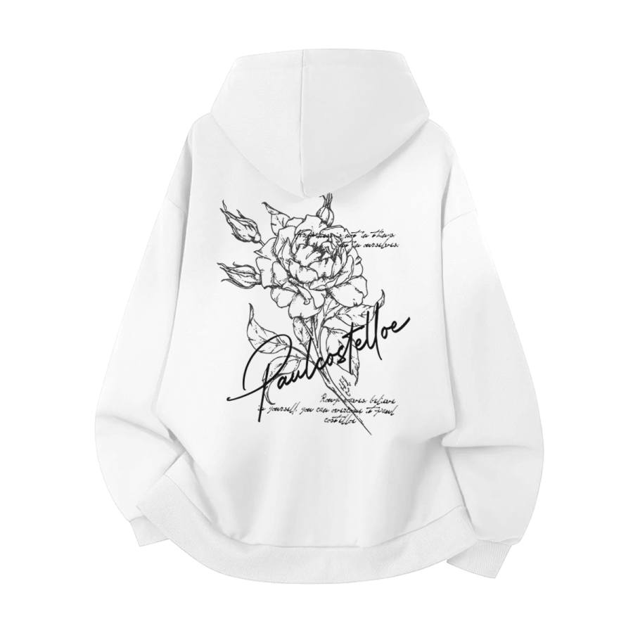 PAUL COSTELLOE Sweatshirts Unisex Hooded Moderate Cardigan