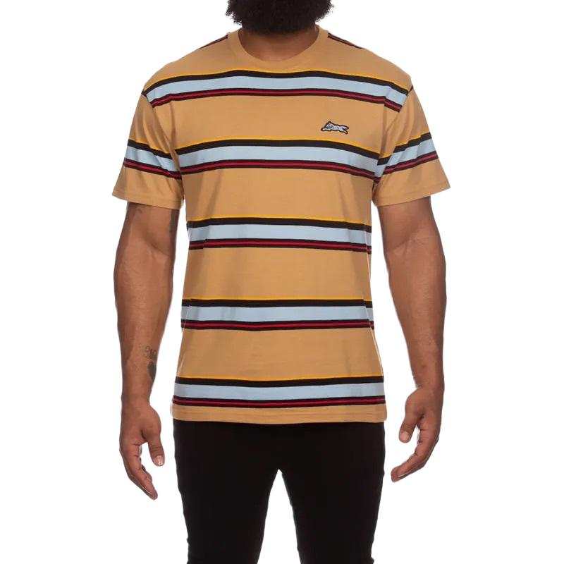 Ice Cream T Shirts Unisex Brown Crew Neck Moderate Straight Fit