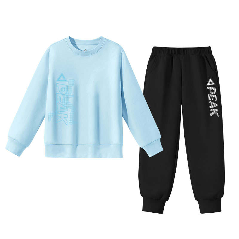 PEAK Kids Casual Sportswear Crew Neck Moderate