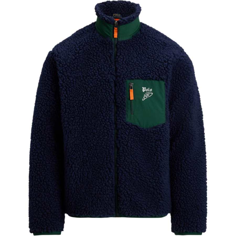 Polo Ralph Lauren zipped fleece jacket