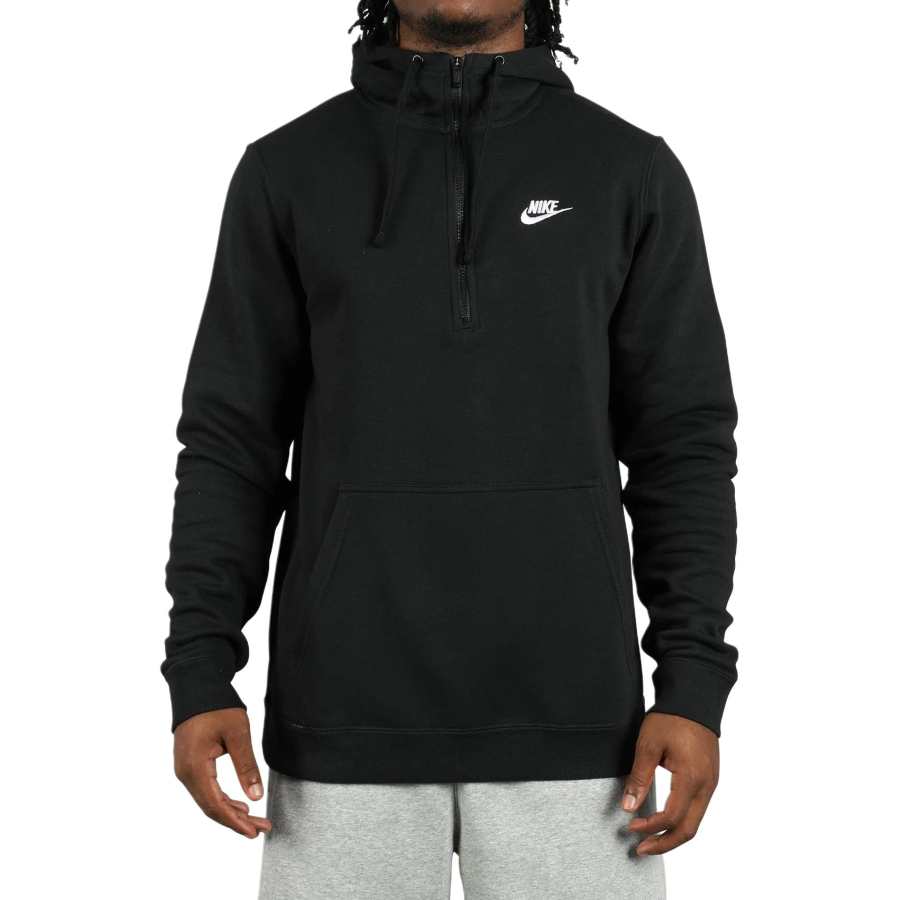 Nike Nike Clothing Sweatshirts Men's Black Hooded Moderate
