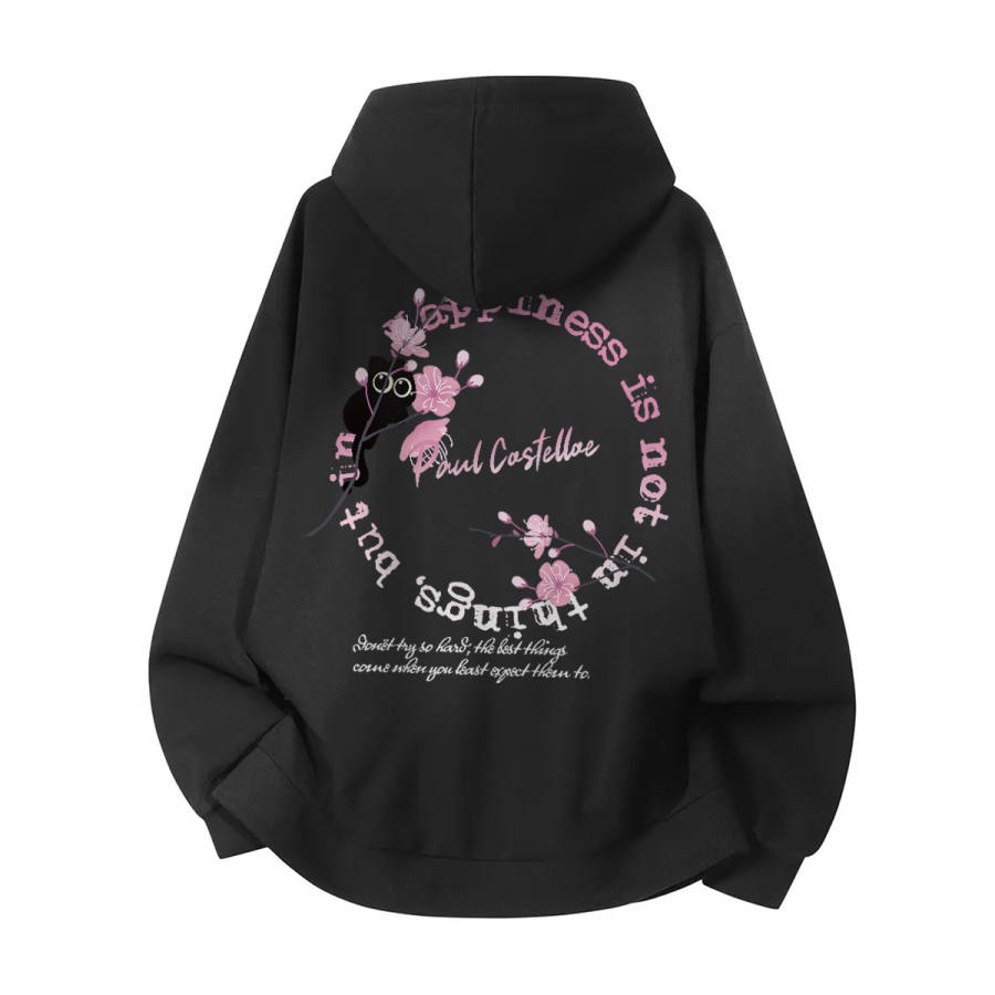PAUL COSTELLOE Sweatshirts Unisex Hooded Thickened Cardigan