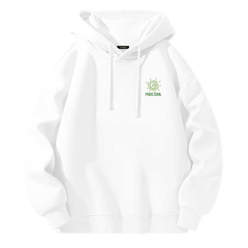 MINISO Sweatshirts Unisex Hooded Moderate Heavyweight