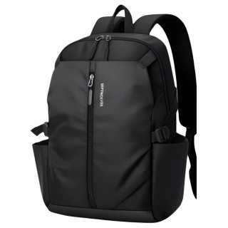 SEPTWOLVES Oxford Backpack Unisex Black