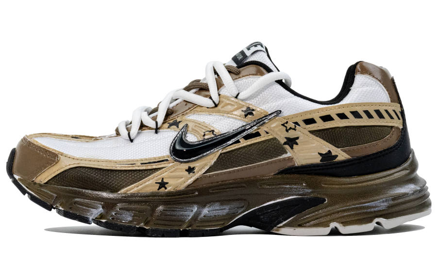 Nike Nike Initiator Fabric Cushioning, Wear Resistant Low top Casual City Commuting Running Shoes Men's Coffee