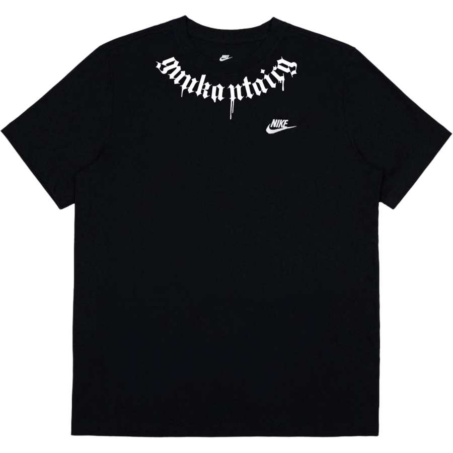 Nike Nike Dri Fit T Shirts Unisex Black Crew Neck Moderate Straight Fit