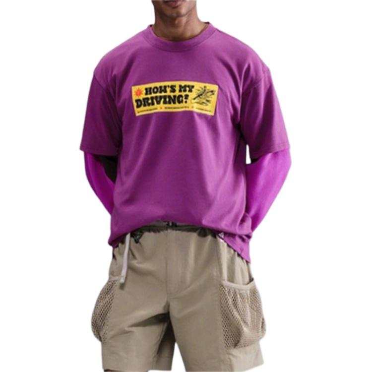 Nike Nike Clothing T Shirts Men's Bright Berry Crew Neck