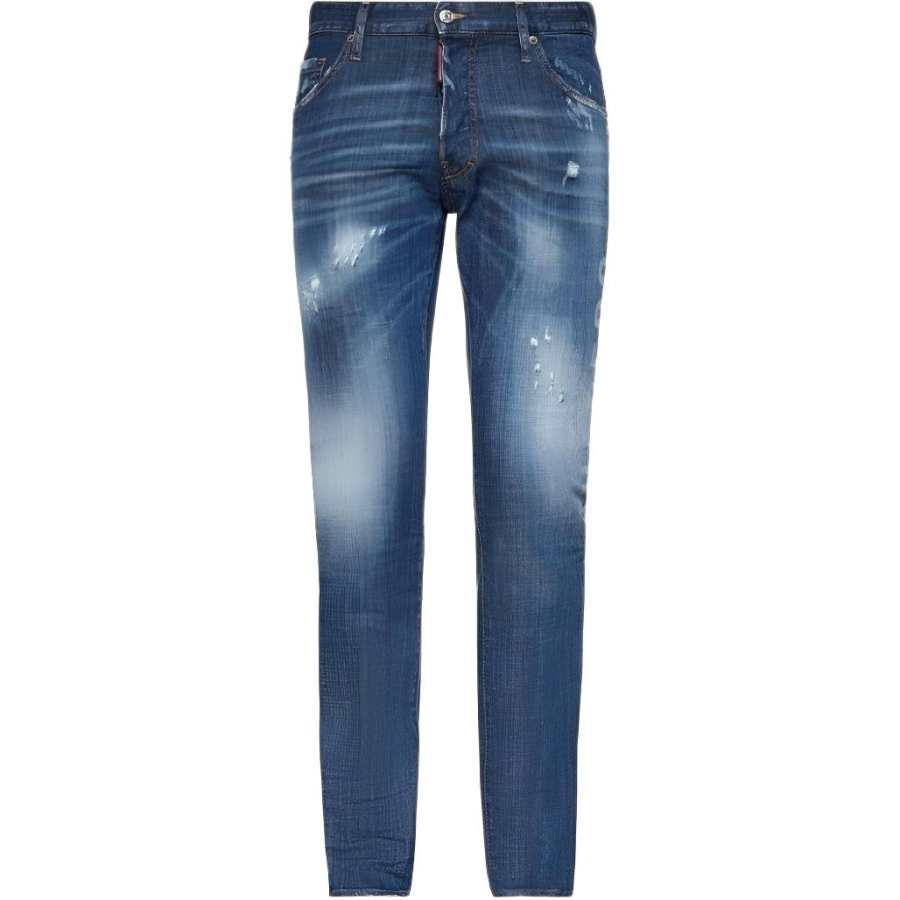 DSQUARED 2 【Previous Season】stenciled-print skinny jeans