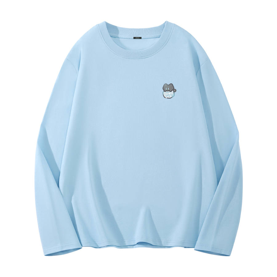 MINISO T Shirts Women's Crew Neck Moderate Straight Fit