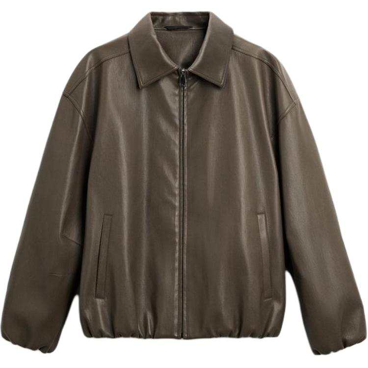 ZARA ZARA Jackets Men's Gray Lapel Moderate Other