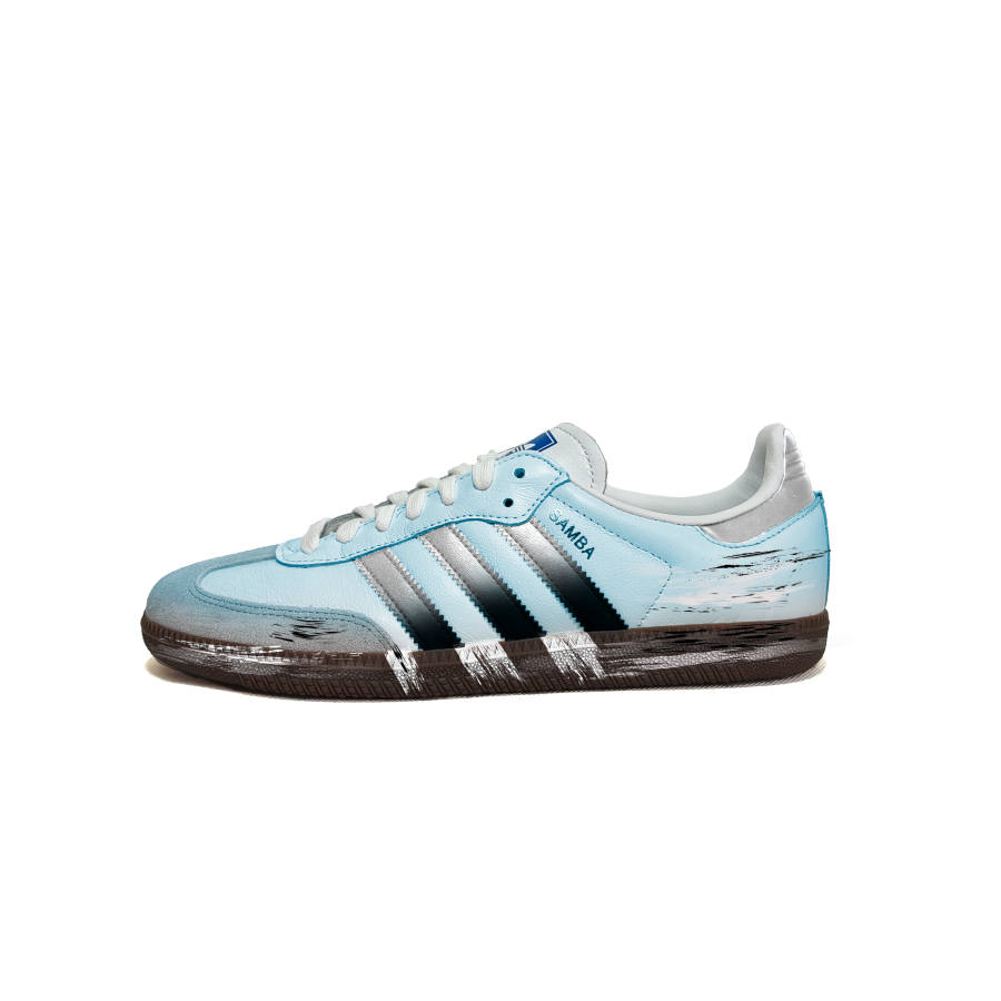 Adidas Adidas Samba OG Abrasion Resistant Abrasion Resistant Low top German Army Trainers Unisex Black White Gray