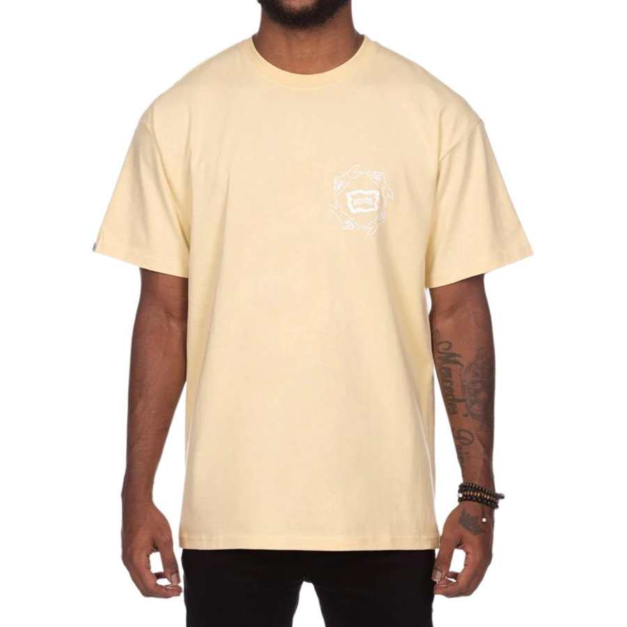 Ice Cream T Shirts Unisex Peach Crew Neck