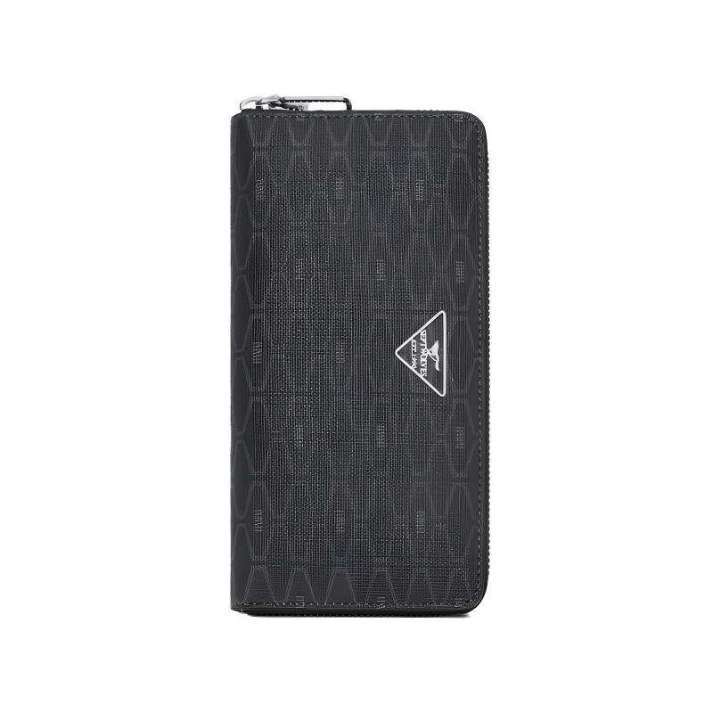 SEPTWOLVES SEPTWOLVES Artificial Leather Clutch Regular Men's Black