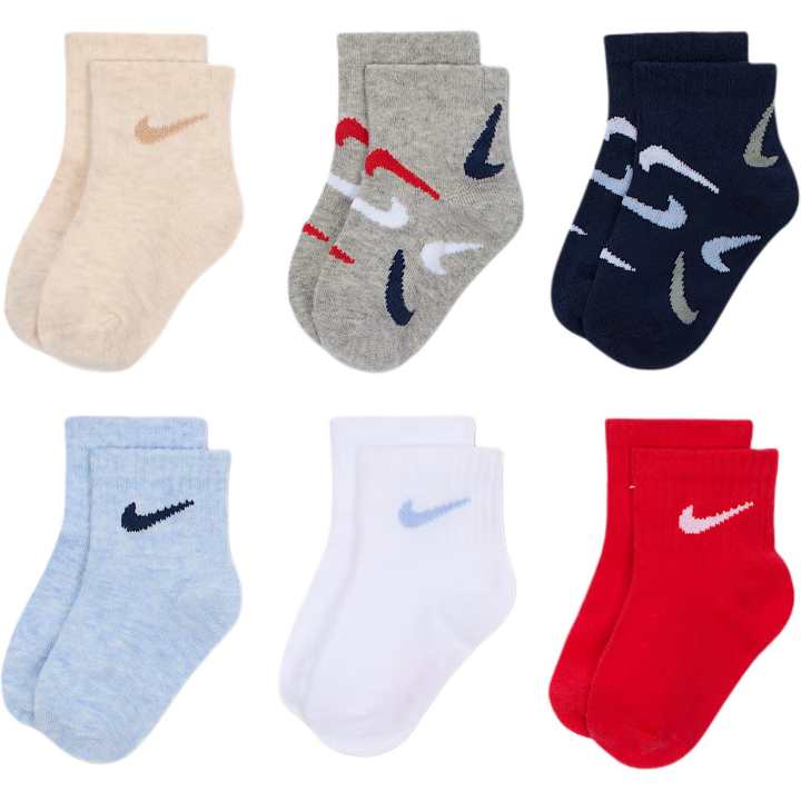 Nike Nike Socks 6 Pack Infant And Toddler